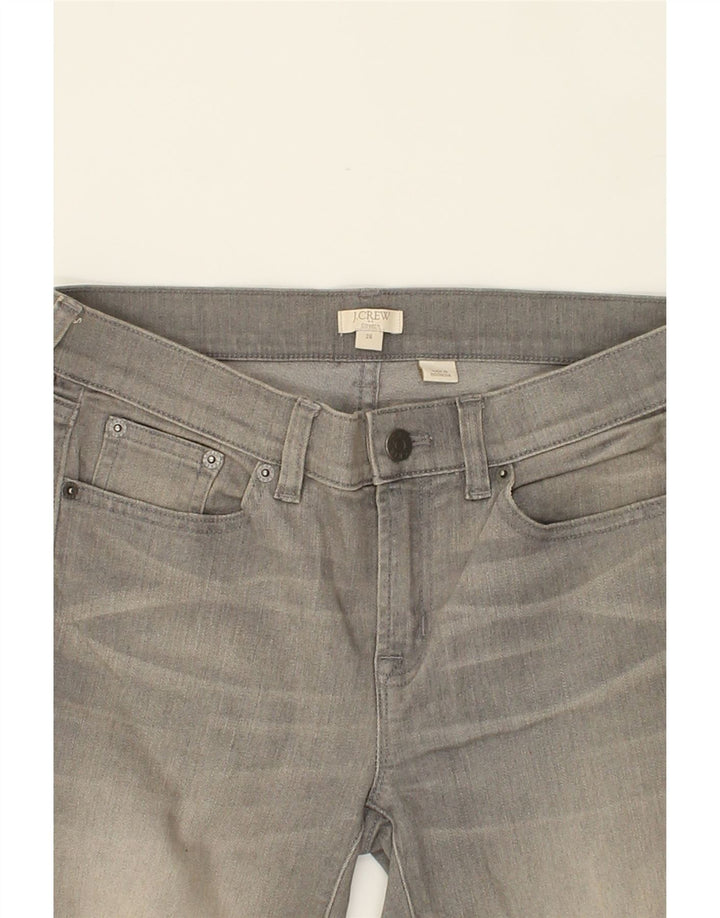 J. CREW Womens Skinny Jeans W26 L27  Grey Cotton Vintage J. Crew and Second-Hand J. Crew from Messina Hembry 