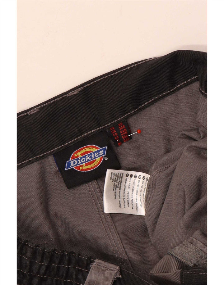 Dickies Straight Cargo bukser til mænd W34 L31 Grå polyester