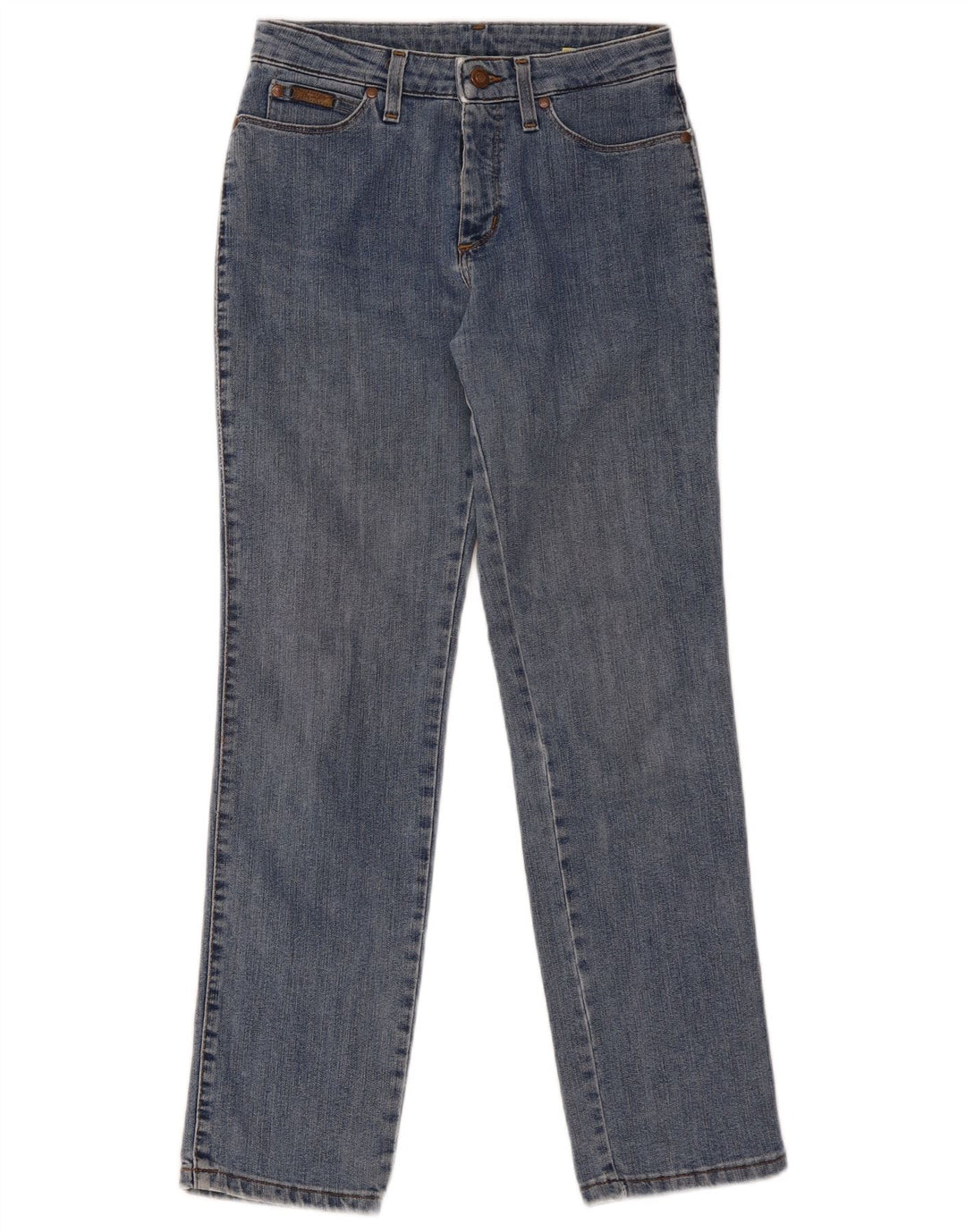 WRANGLER Lige jeans til kvinder W28 L28 blå bomuld
