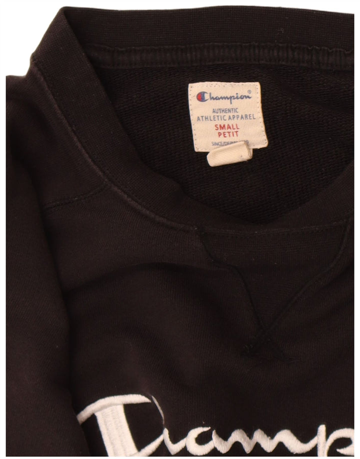 Champion Herre Grafisk Sweatshirt Jumper Lille Sort