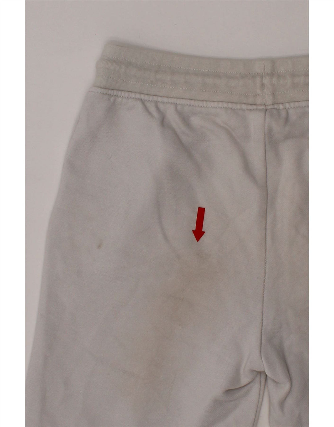ELLESSE Boys Graphic Sport Shorts 7-8 Years  Grey Cotton Vintage Ellesse and Second-Hand Ellesse from Messina Hembry 