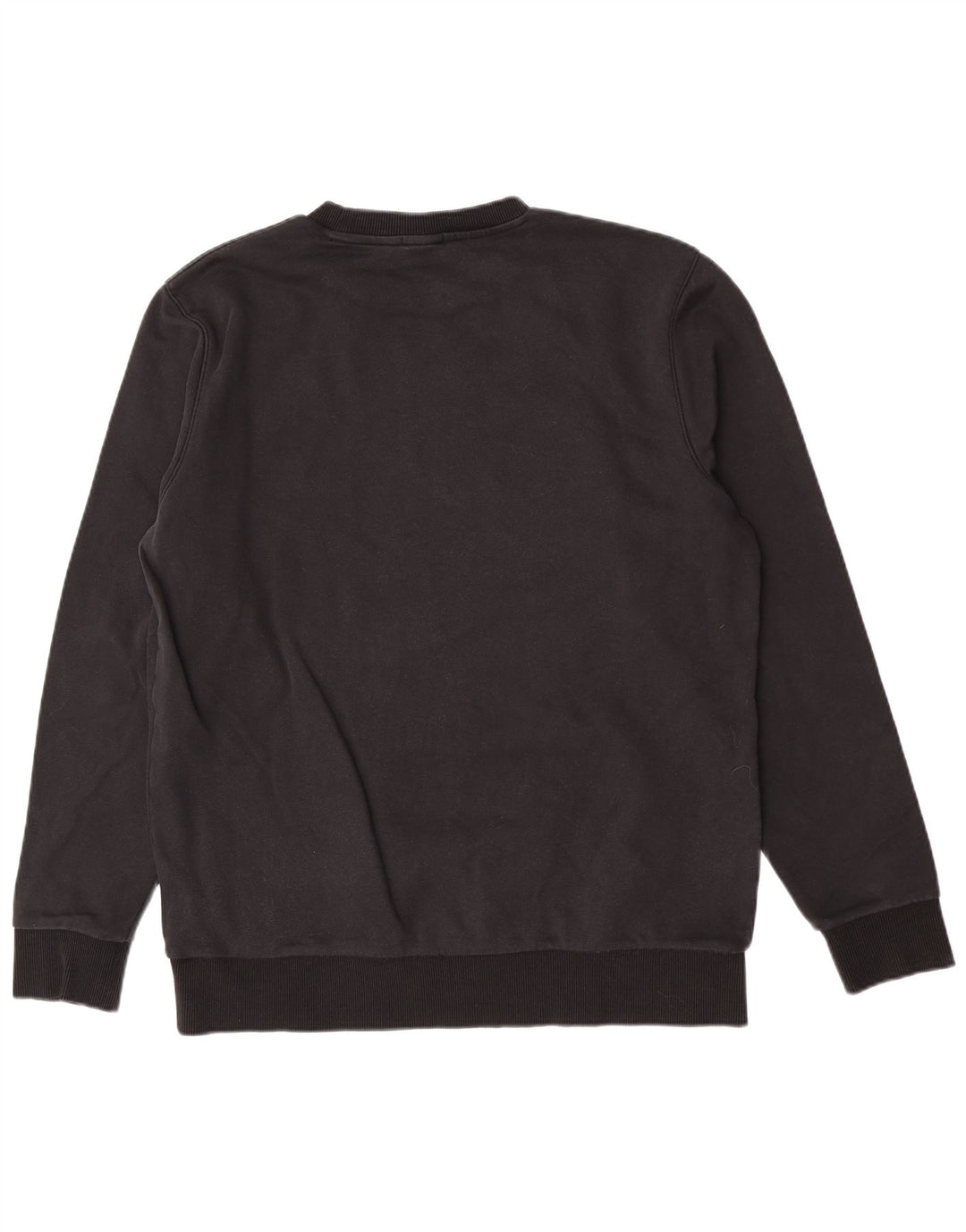 Hugo Boss Herre Grafisk Regular Fit Sweatshirt Jumper Stor Sort Bomuld