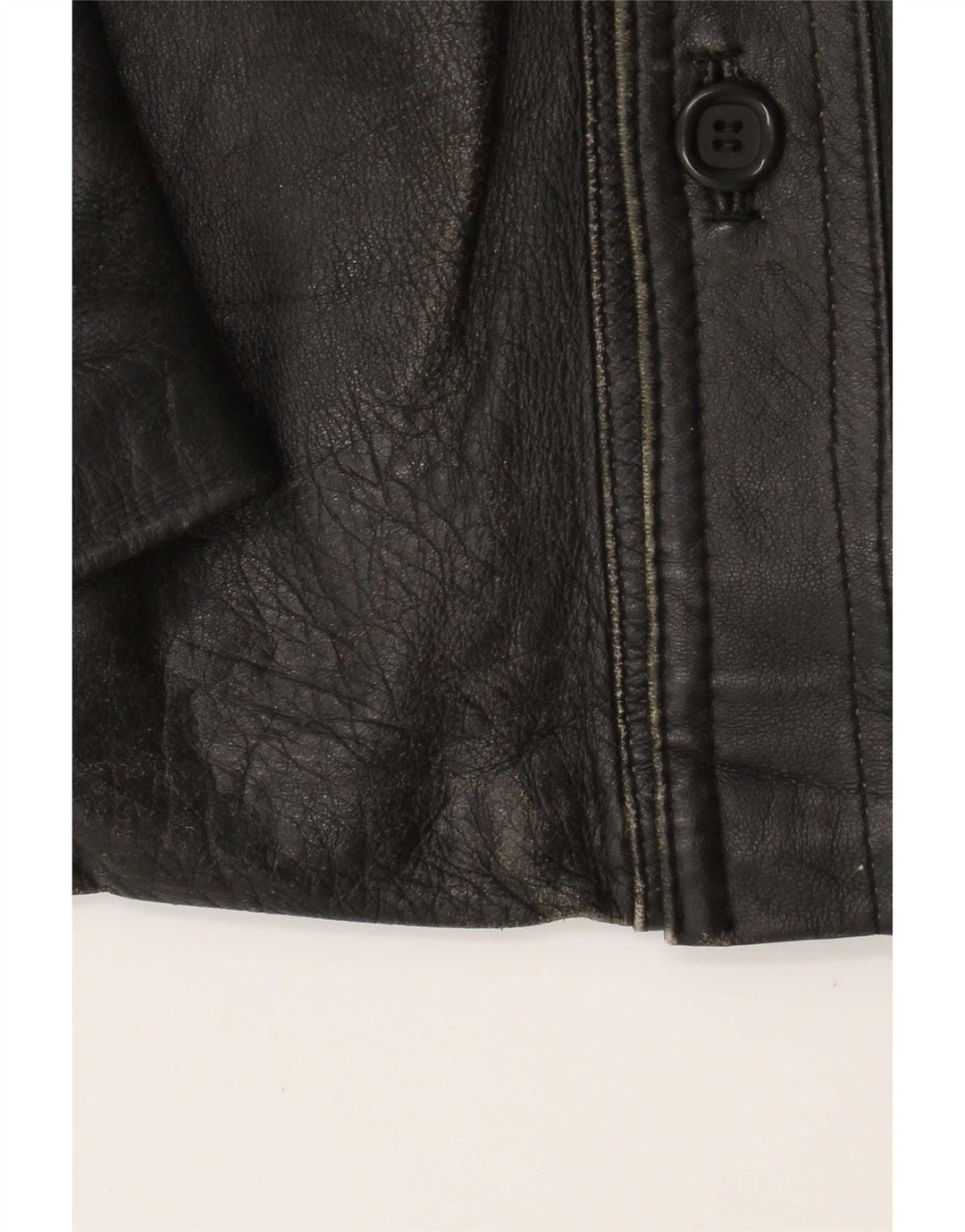 Vintage herre læderjakke UK 36 Small Black