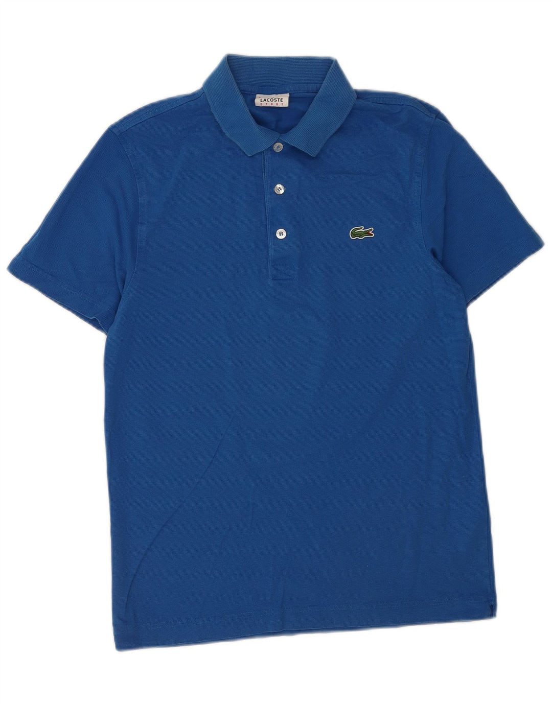 Lacoste herre poloskjorte str. 3 Lille blå bomuld