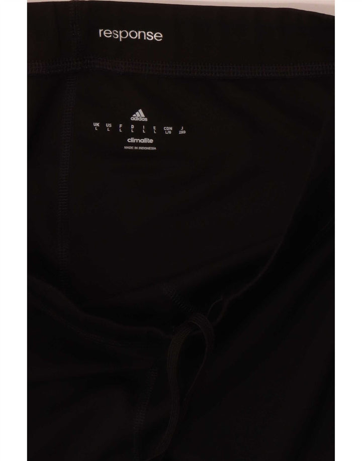 Adidas Womens Response Capri Leggings UK 16 Large Black
