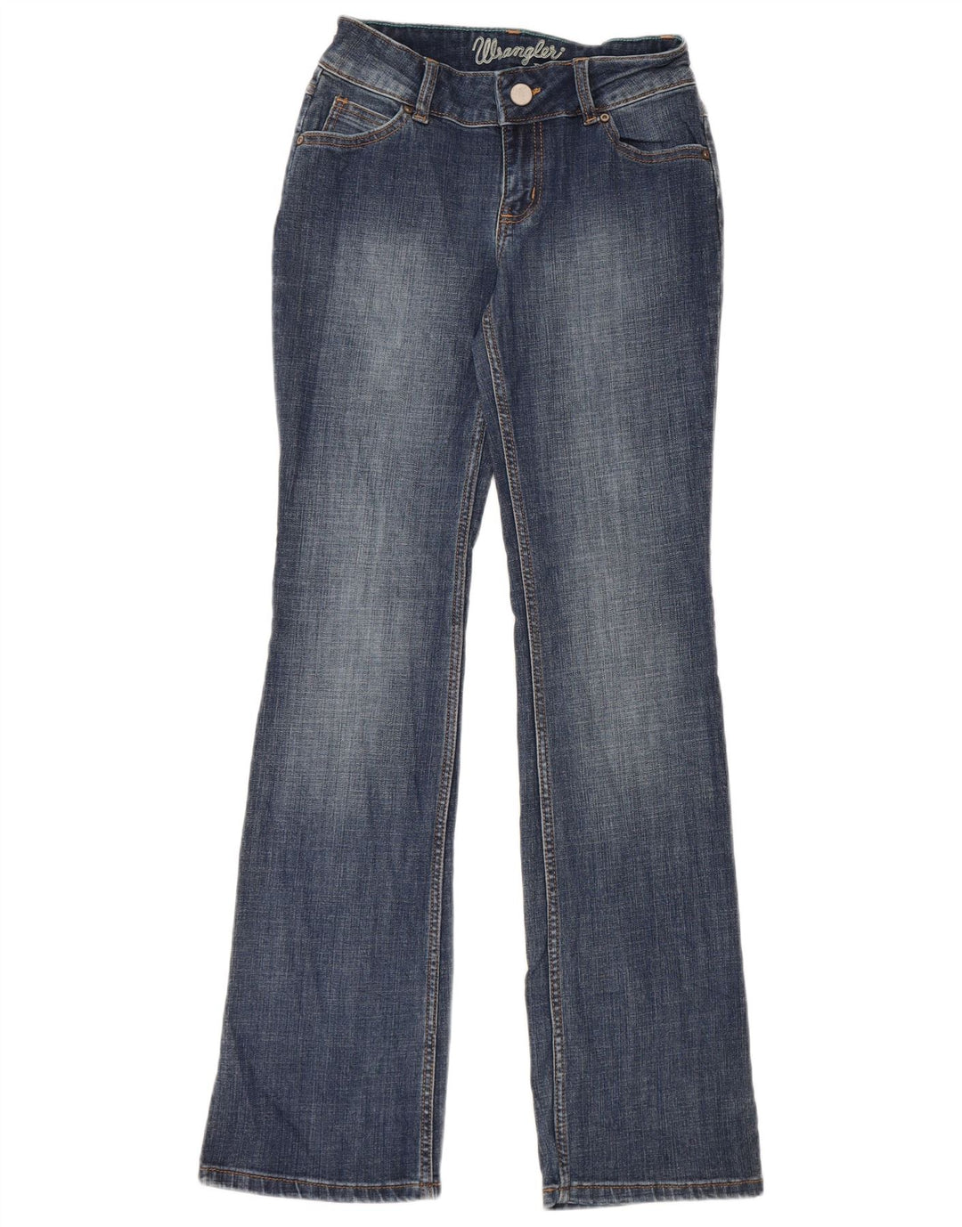 WRANGLER Dame Bootcut Jeans US 0 XS W26 L32 Blå Bomuld