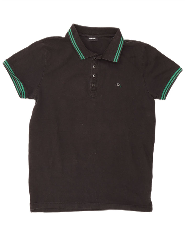 DIESEL Herre poloshirt Medium Sort