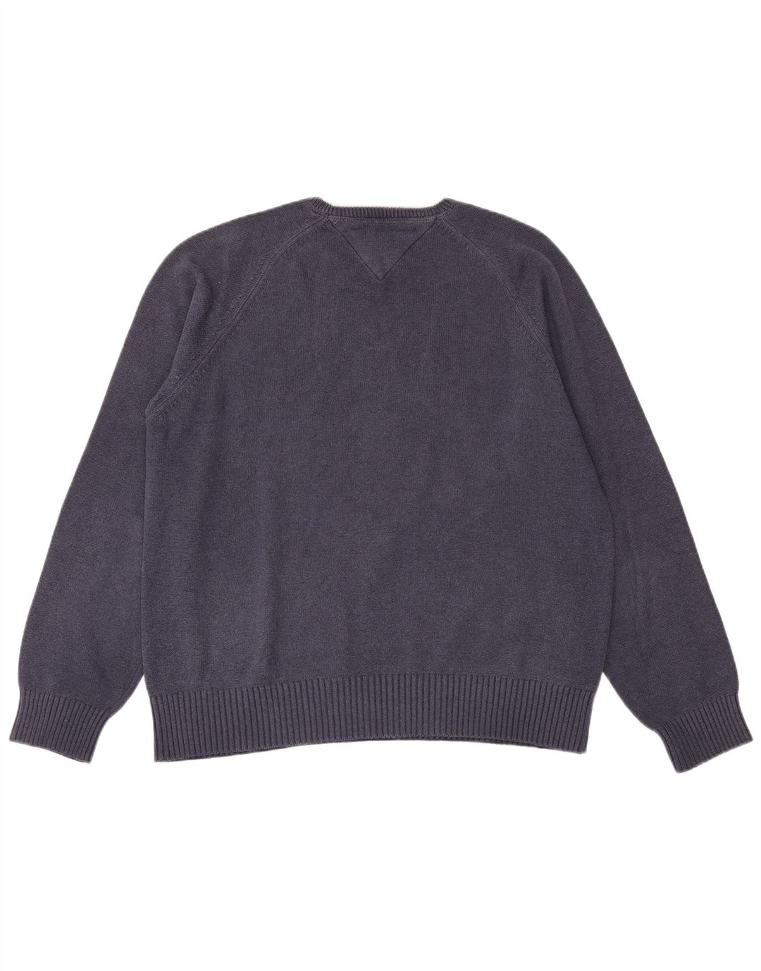 Tommy Hilfiger Herre Crew Neck Jumper Sweater Large Navy Blue Classic