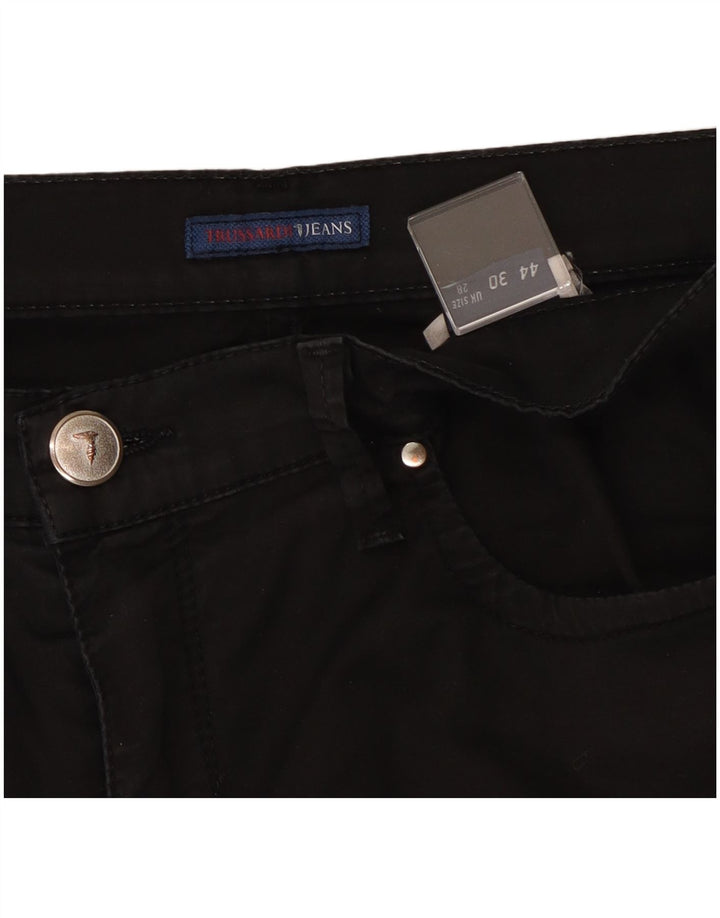 Trussardi Lige Casual Bukser til kvinder IT 44 Medium W28 L29 Sort