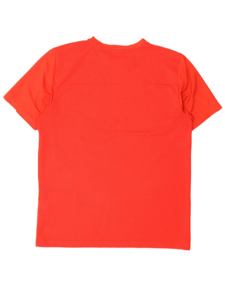Puma Herre grafisk T-shirt Top Stor rød farveblok