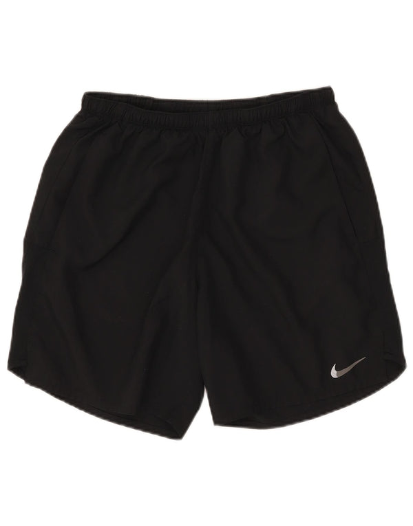 NIKE sportsshorts til kvinder UK 12 medium sort polyester