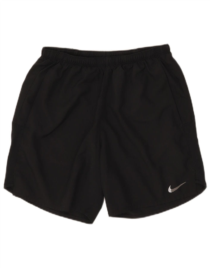 NIKE sportsshorts til kvinder UK 12 medium sort polyester