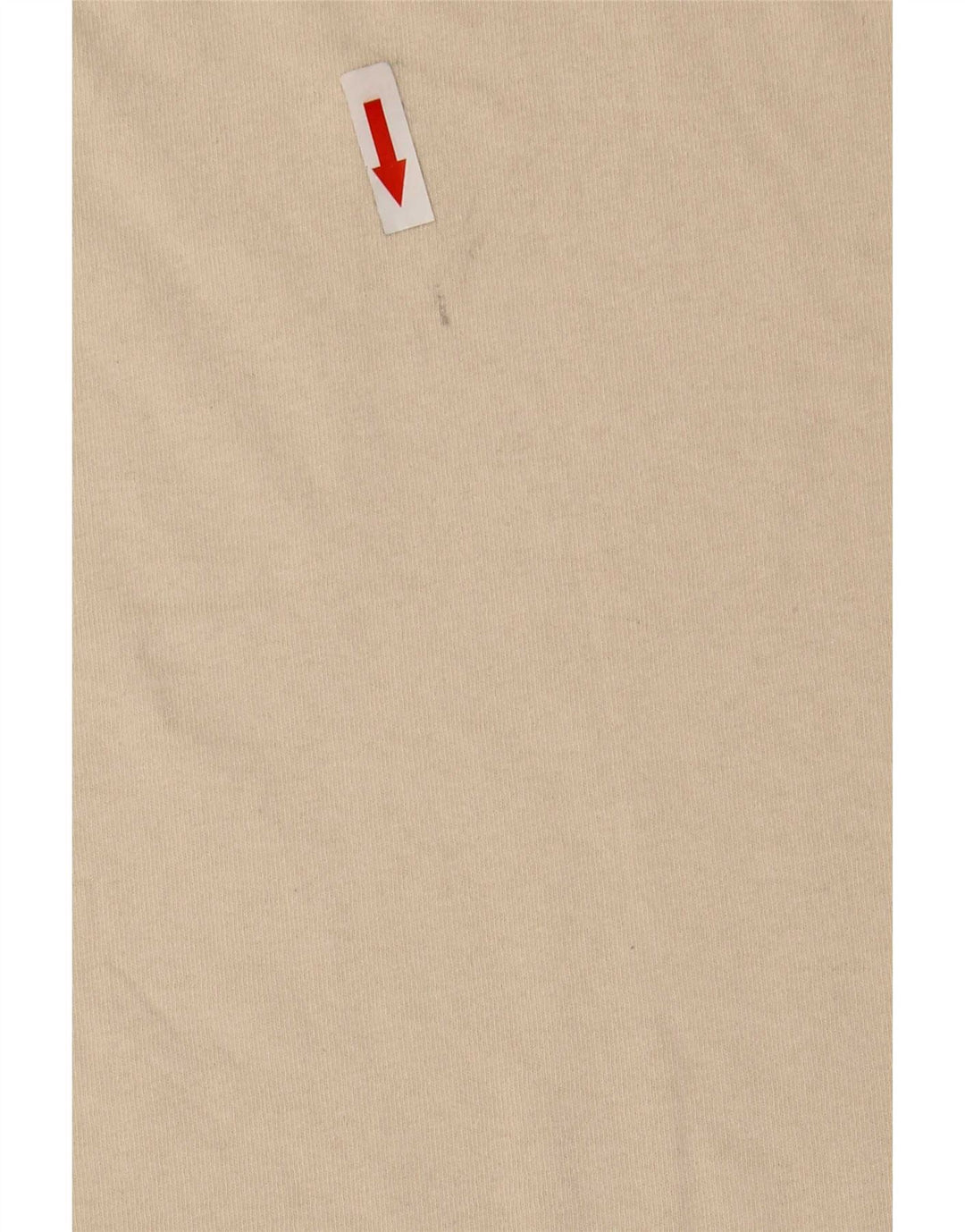 Hugo Boss Herre T-Shirt Top XL Beige Bomuld