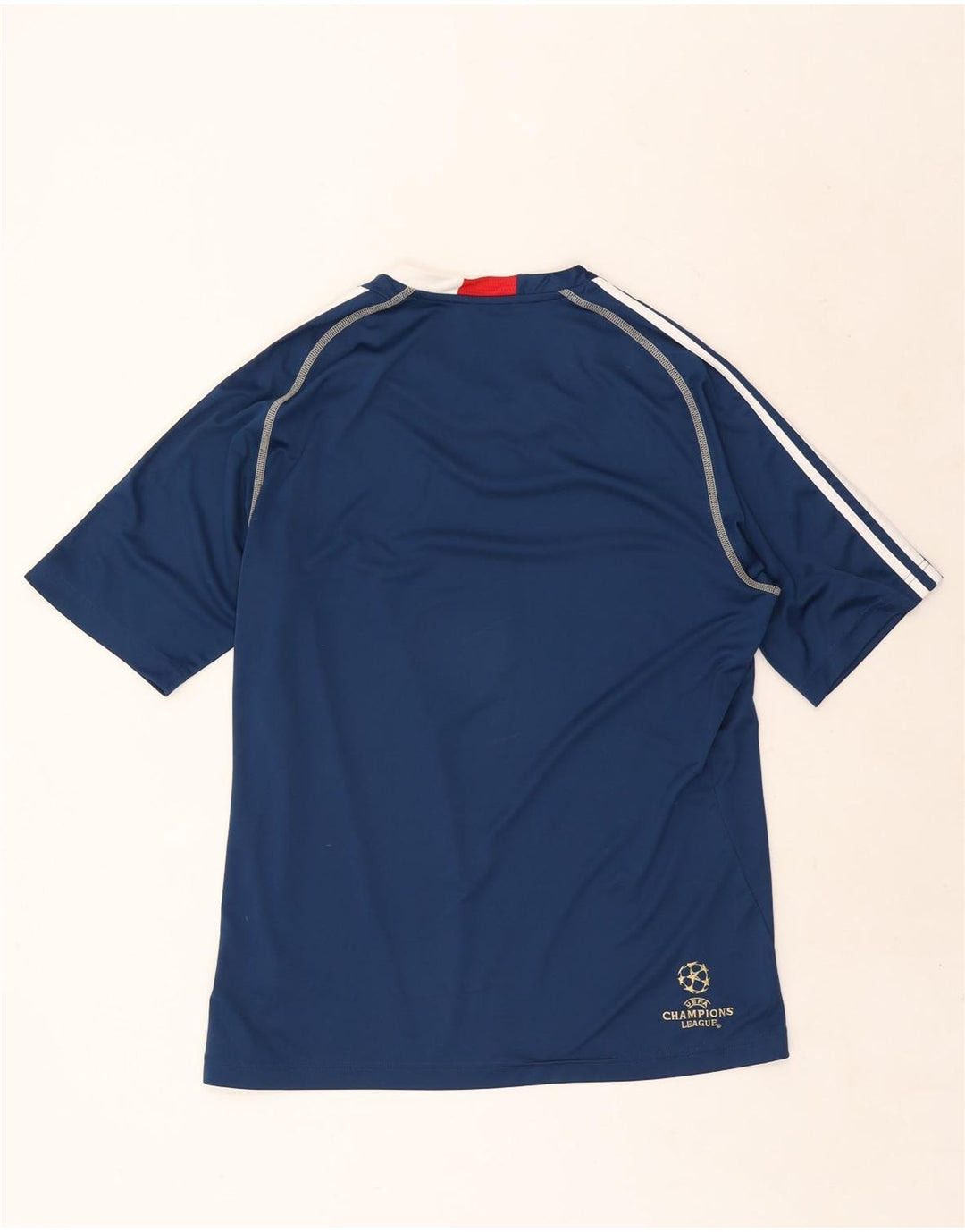 Adidas Herre Climalite T-Shirt Top Stor Marineblå Polyester