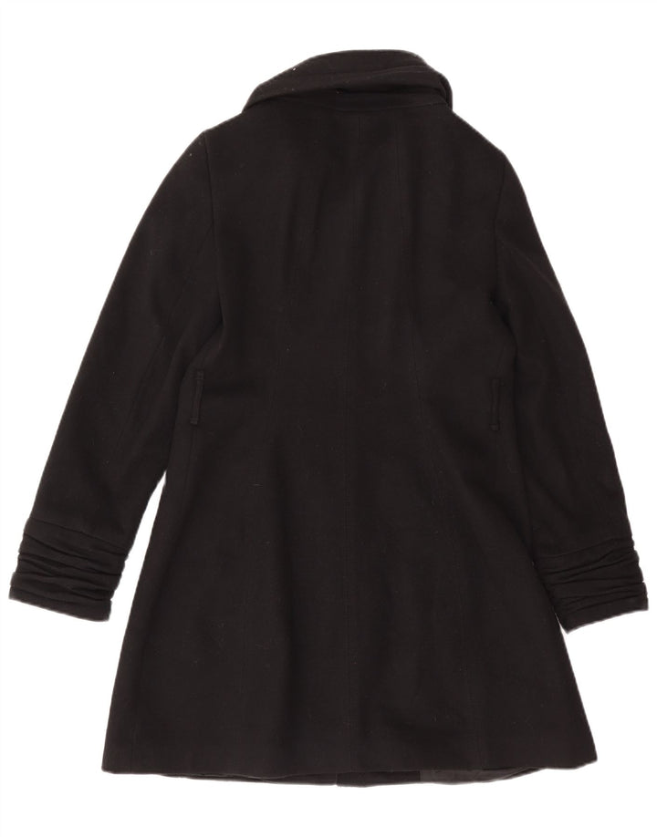 Zara Dame Overfrakke UK 12 Medium Sort