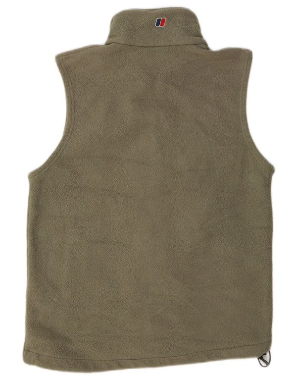 Berghaus Dame Fleece Gilet UK 14 Medium Khaki Polyester