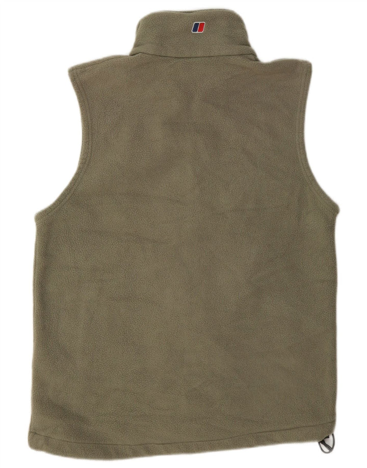 Berghaus Dame Fleece Gilet UK 14 Medium Khaki Polyester