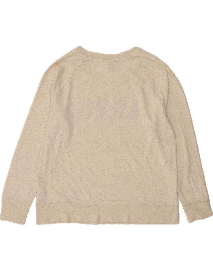GAP Womens Graphic Sweatshirt Jumper UK 18 XL Grey Cotton Vintage Gap and Second-Hand Gap from Messina Hembry 