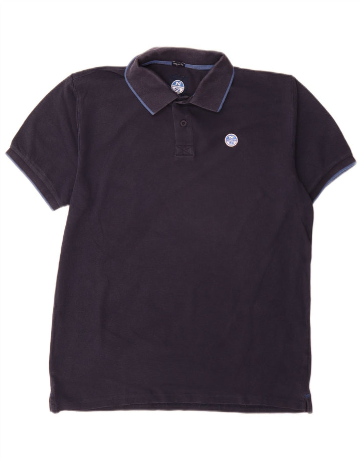 North Sails Herre poloshirt Medium Navyblå Bomuld