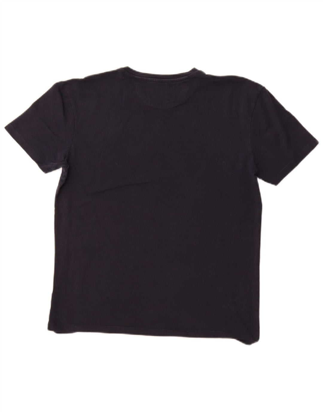 Zara Herre Slim Fit T-Shirt Top XL Marineblå