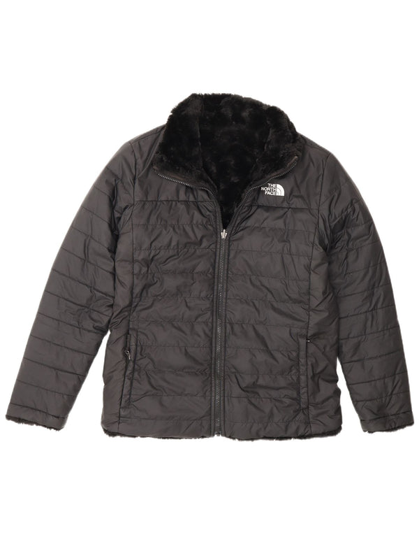The North Face Girls Vendbar polstret jakke 14-15 år XL Sort
