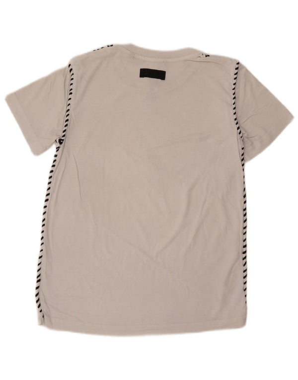 Diesel Herre T-Shirt Top Lille Hvid Bomuld
