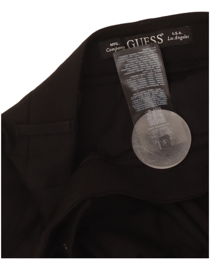 Guess Slim Chino-bukser til kvinder Small W30 L29 Black Viscose