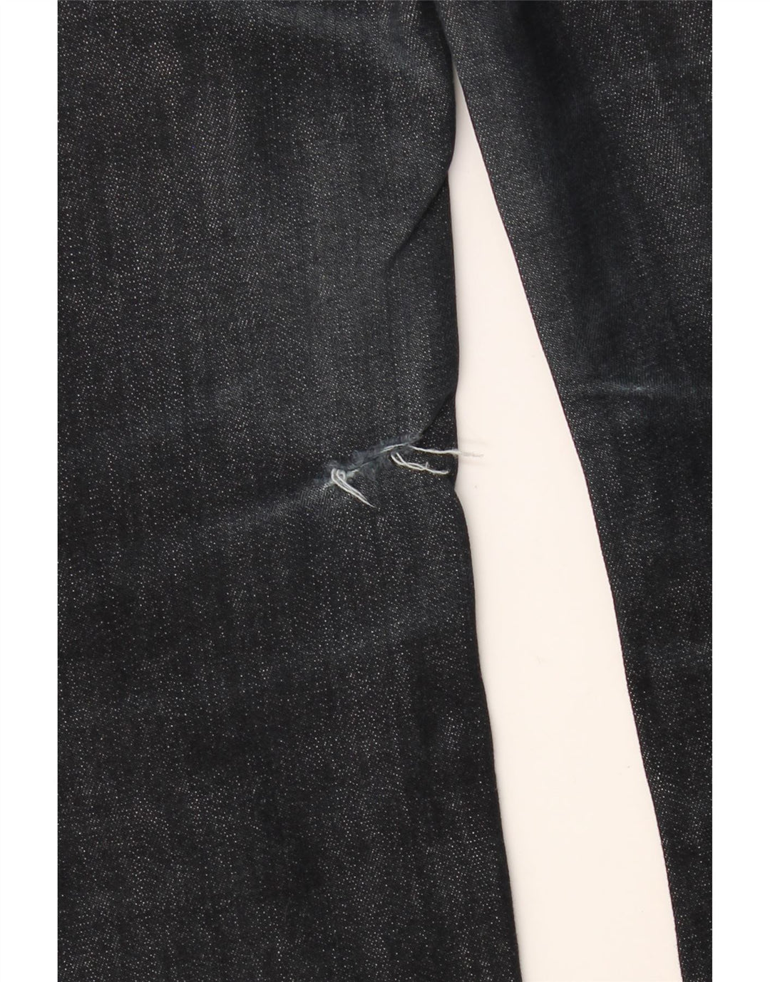 BENETTON Lige jeans til kvinder W31 L30 Marineblå bomuld