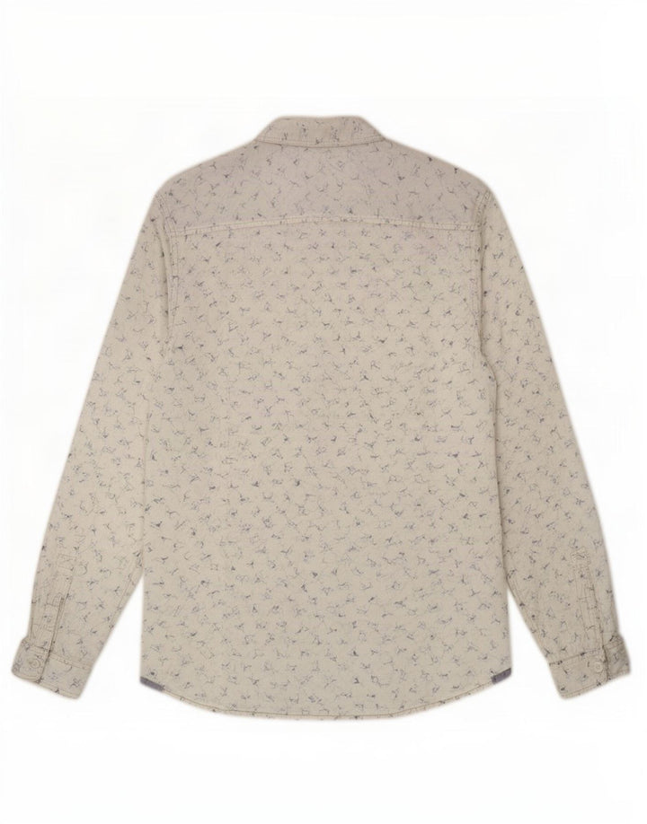 White Stuff Herre Slim Fit skjorte Medium Animal Print Bomuld