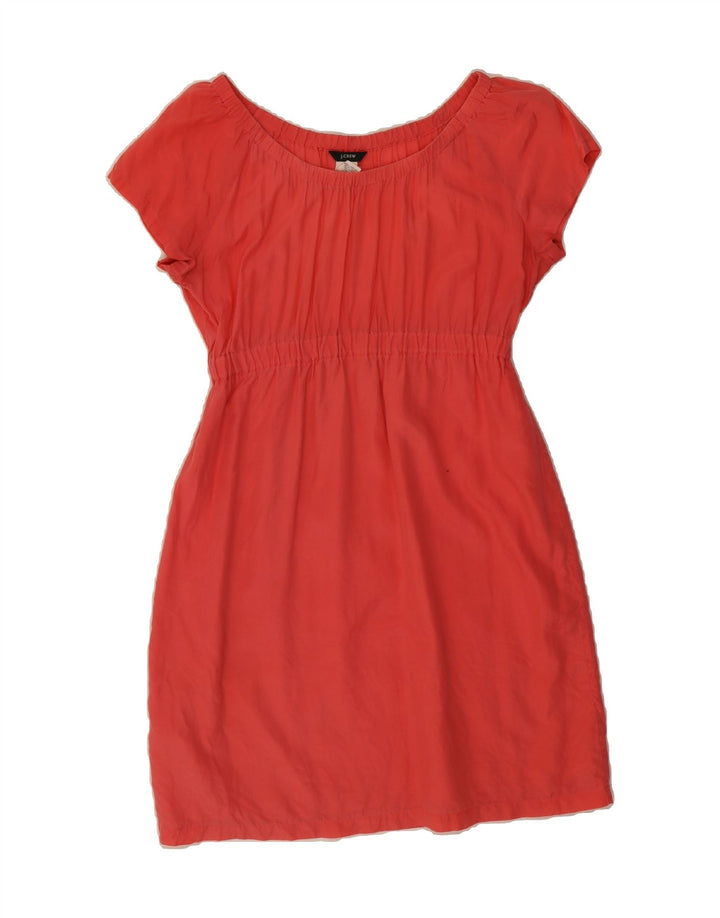 J. CREW Womens Basic Dress UK 10 Small Red Silk Vintage J. Crew and Second-Hand J. Crew from Messina Hembry 