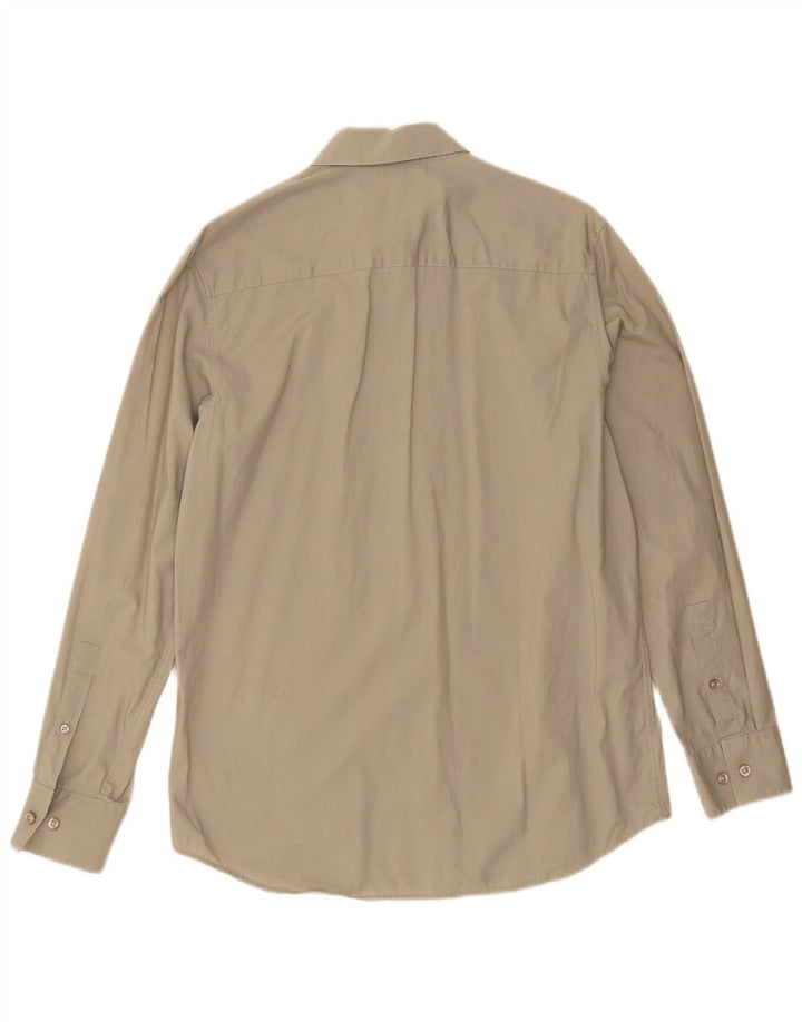 Calvin Klein Herre Modern Fit Skjorte Lille Khaki Bomuld