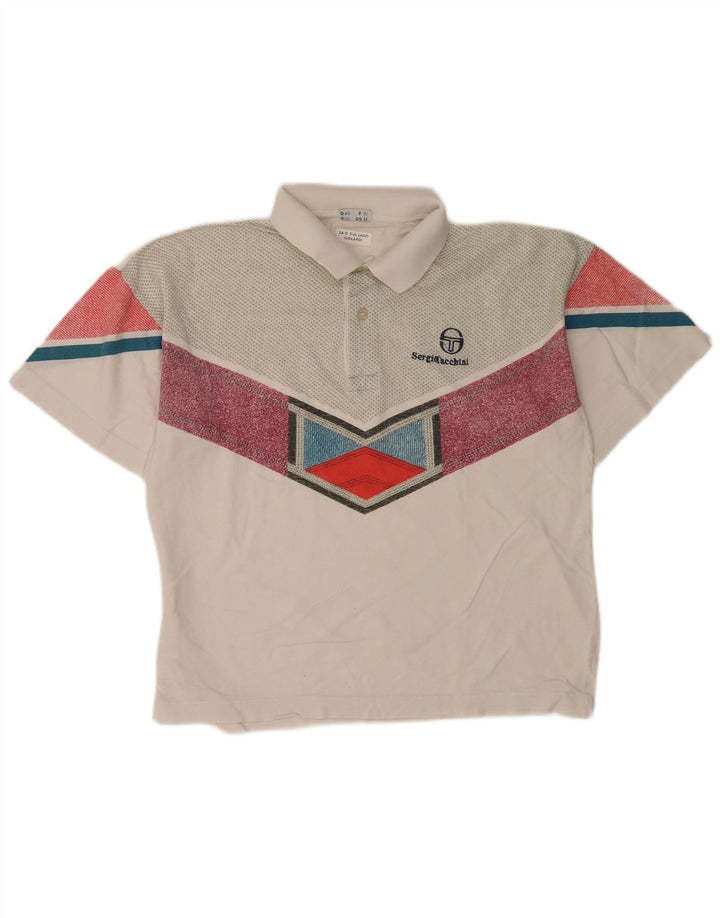 Sergio Tacchini Poloskjorte til mænd Medium Flerfarvet Colourblock