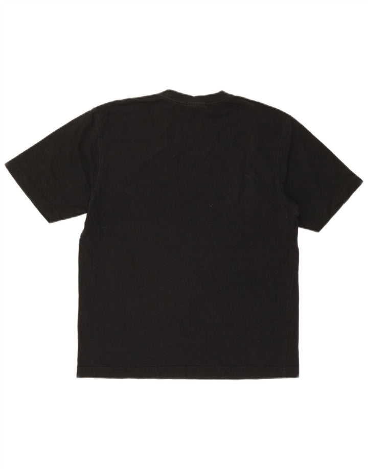Lacoste Herre T-Shirt Top størrelse 3 Lille sort bomuld