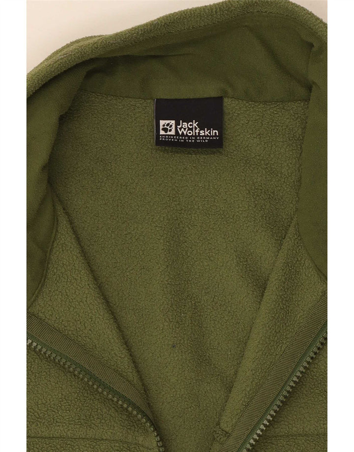Jack Wolfskin Herre Liner Fleecejakke UK 38 Medium Green Polyester