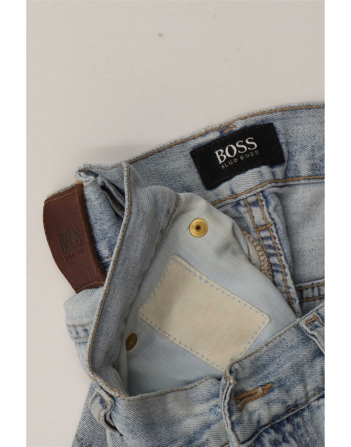 Hugo Boss Denim Shorts til mænd W35 Large Blue