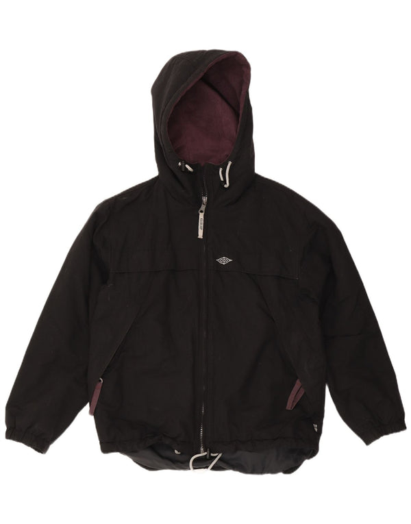 Killer Loop Herre Hooded Windbreaker Jacket UK 38 Medium Black