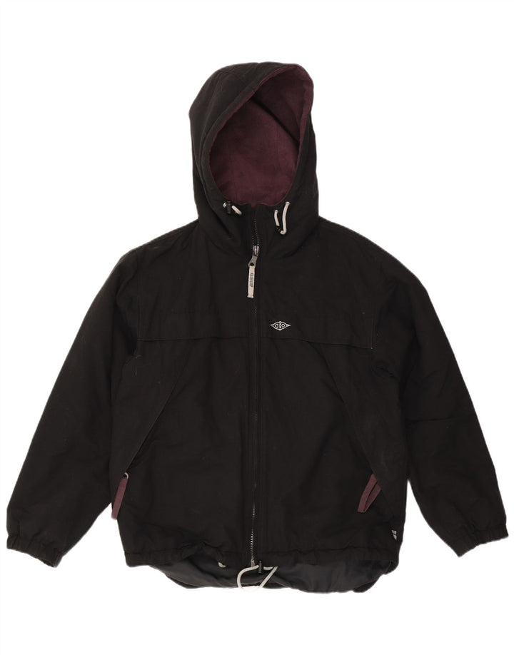 Killer Loop Herre Hooded Windbreaker Jacket UK 38 Medium Black