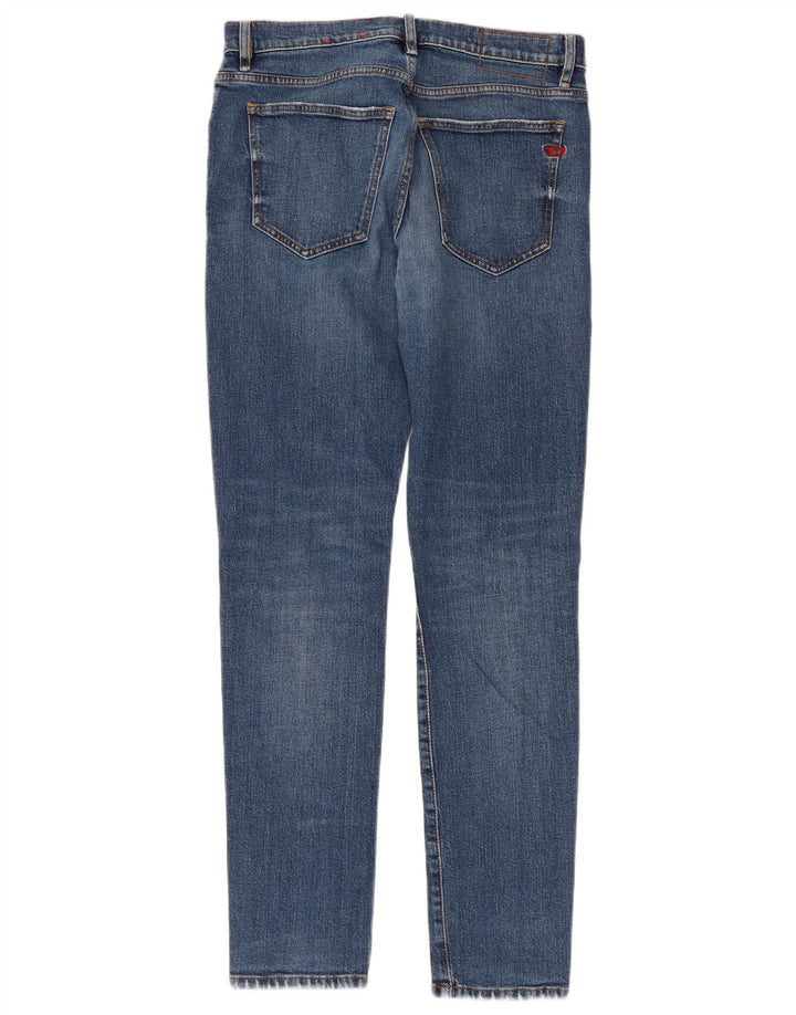 Diesel Dame Slim Jeans W32 L30 Blå Bomuld