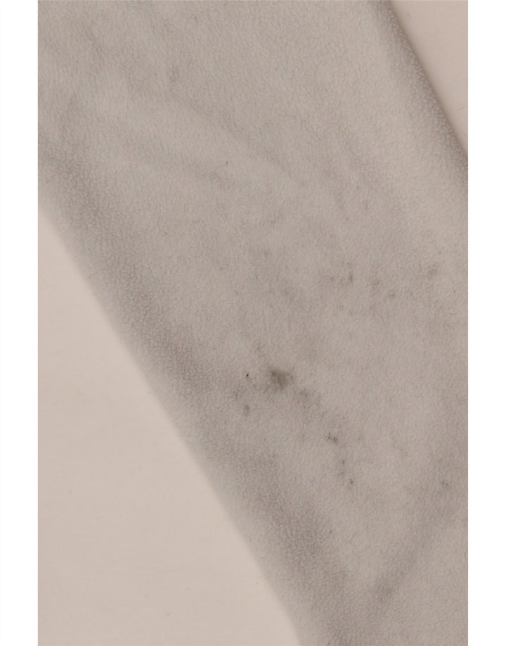 Champion Dame grafisk fleecejakke UK 10 Small White Polyester