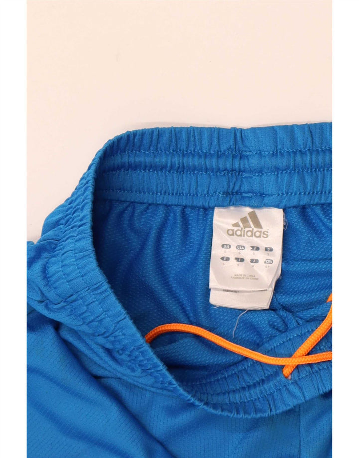 Adidas Herre grafiske sportsshorts Små blå polyester