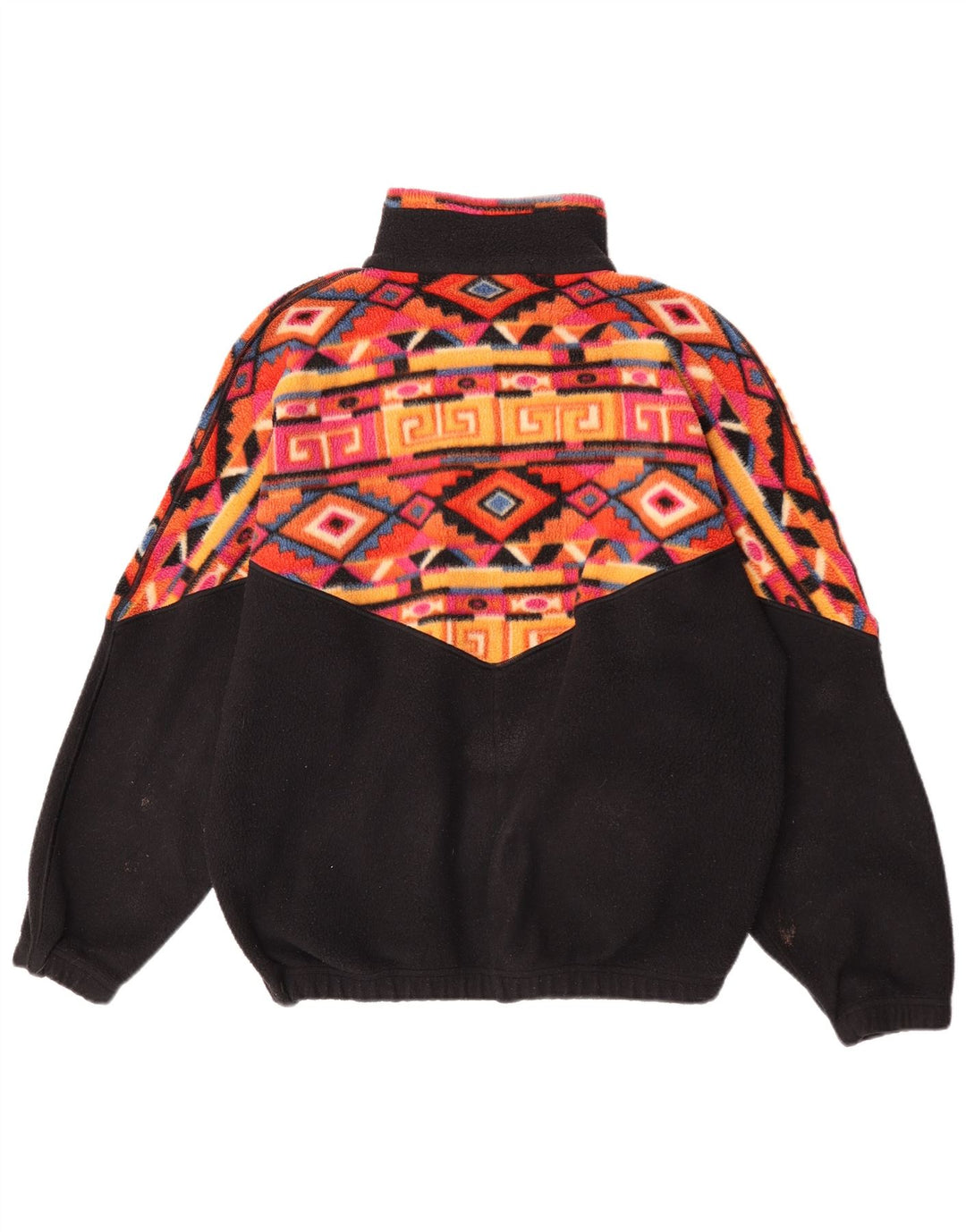 Endurance Fleece Jumper med lynlås til mænd Stor flerfarvet Colourblock
