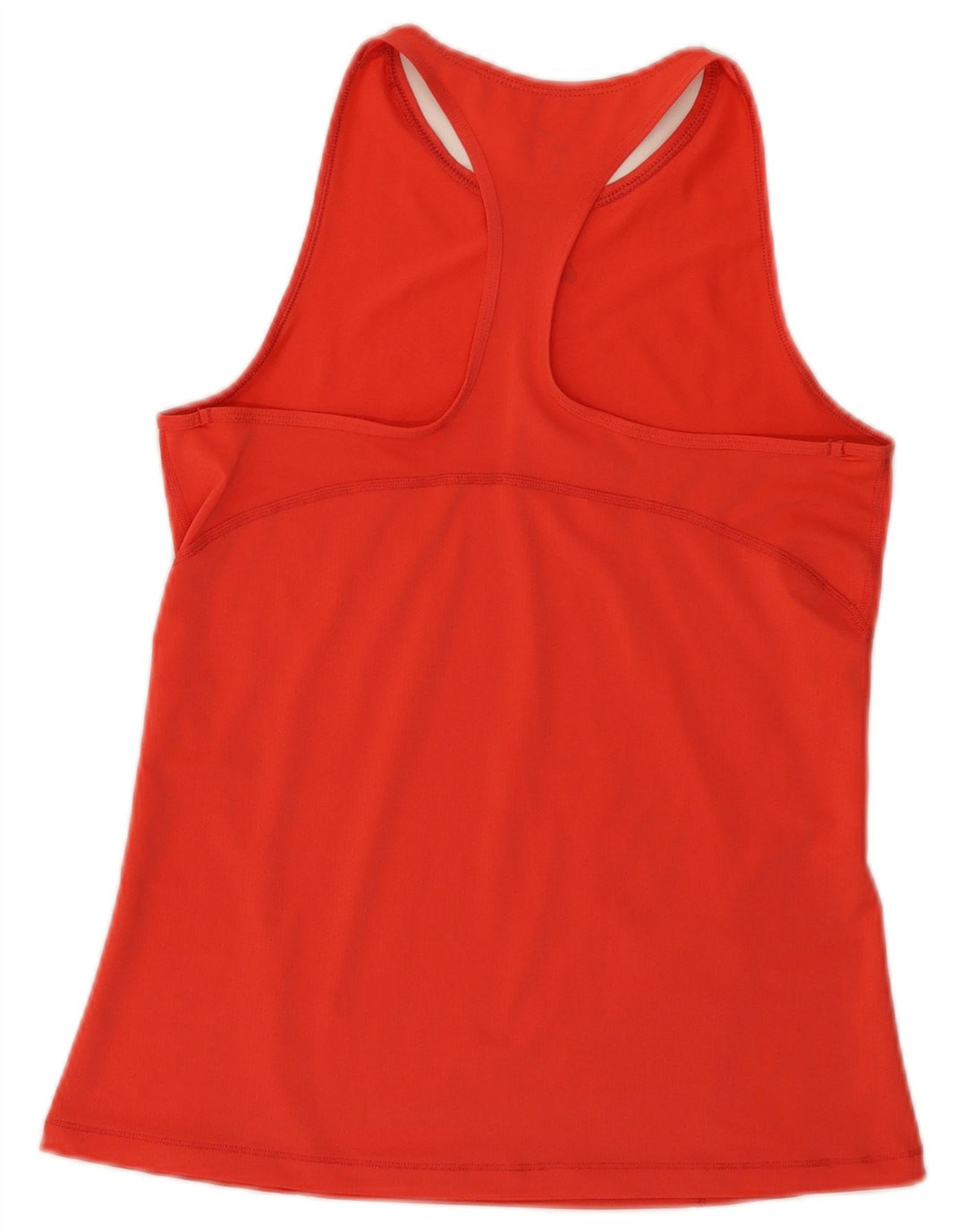 Nike Dame Dri Fit Vest Top UK 10 Small Orange