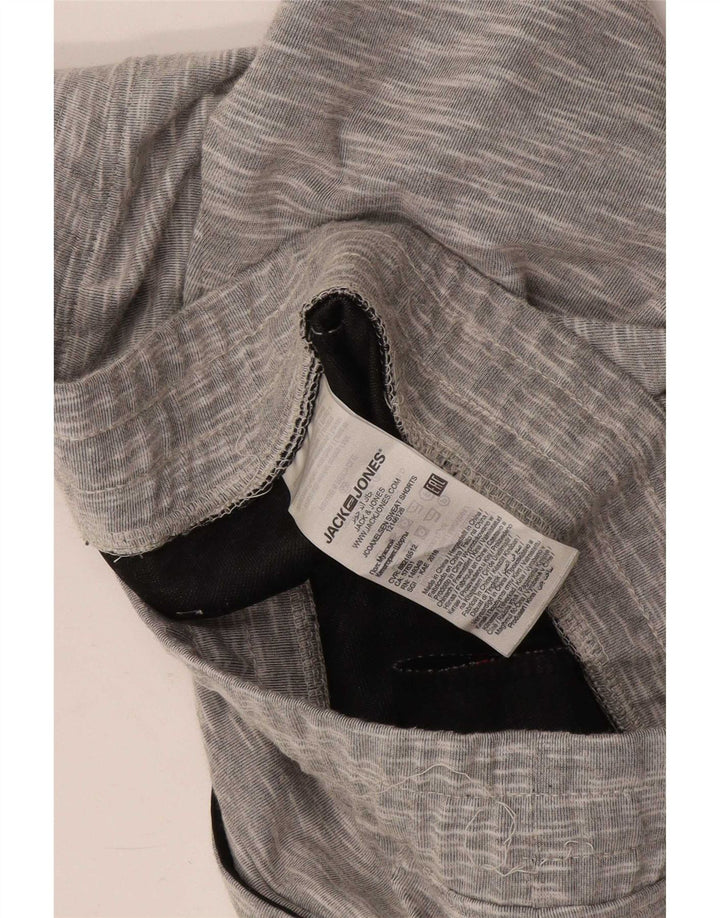 Jack & Jones Sportsshorts til mænd Medium Grey Flecked Bomuld