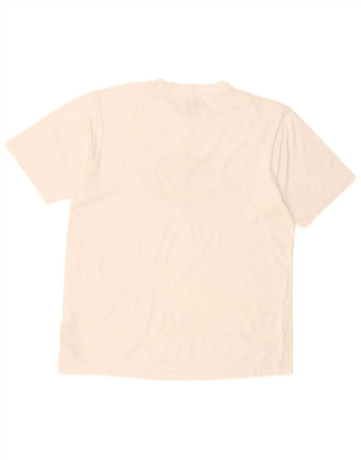 Dickies Herre Grafisk T-Shirt Top Stor Hvid Bomuld