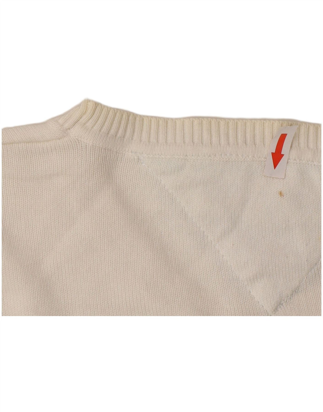 Tommy Hilfiger Herre Crew Neck sweater Medium White Bomuld
