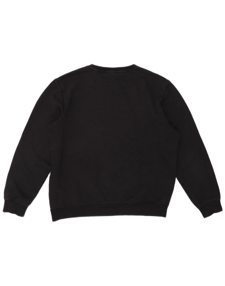 Puma Herre Sweatshirt Jumper Stor Sort Bomuld
