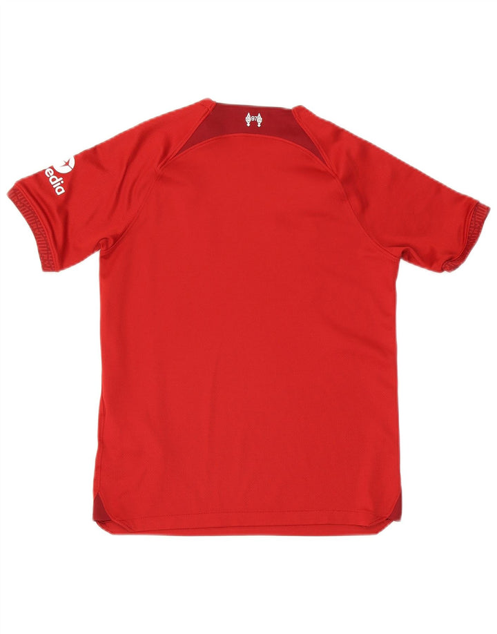 Nike Boys Liverpool Grafisk T-Shirt Top 12-13 År Stor Rød Polyester