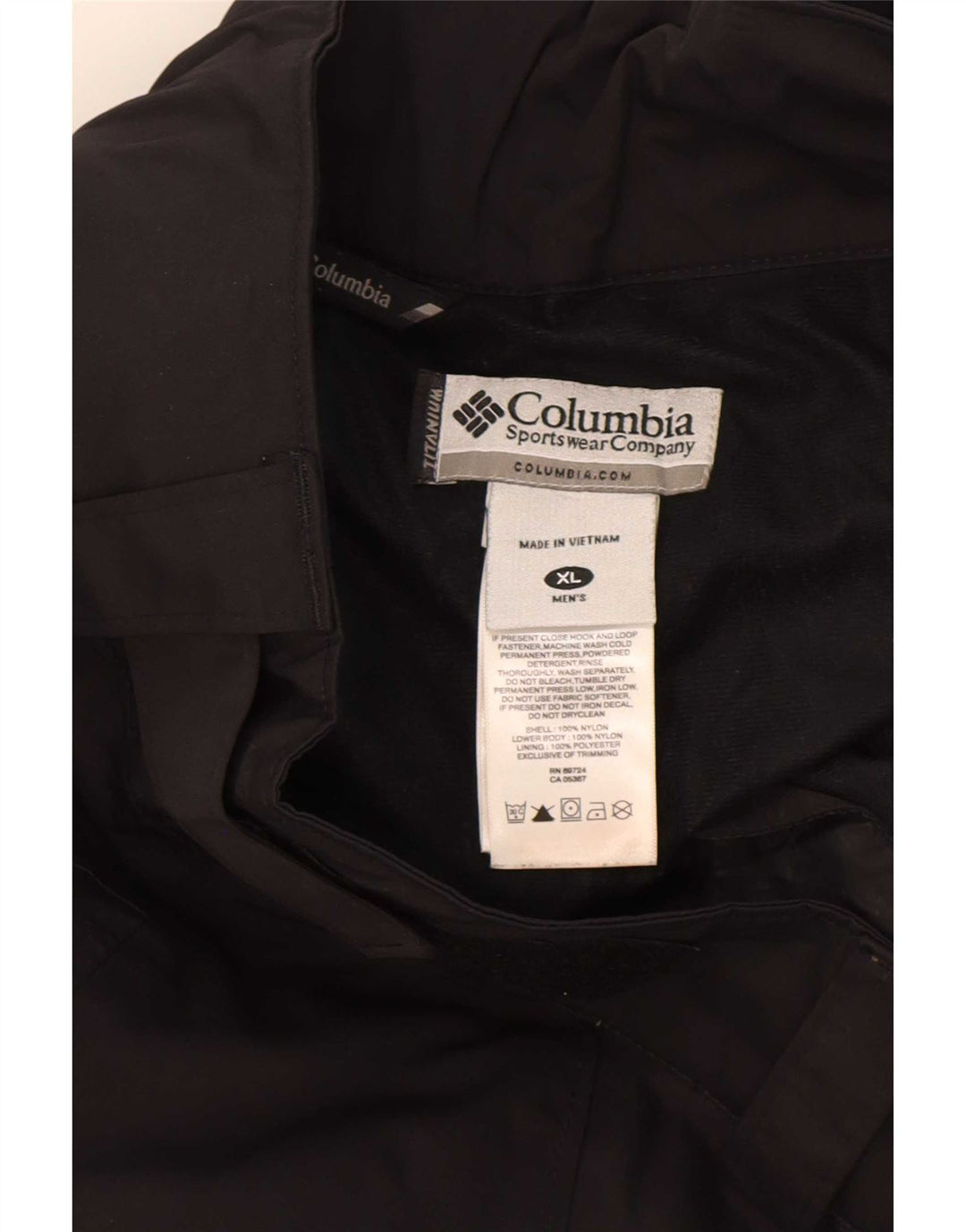Columbia Herre Omni-Tech Cargo Skibukser XL Sort Nylon
