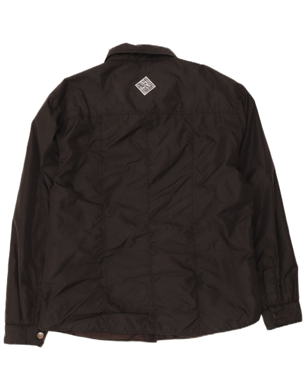 Tucano Urbano Herre Regular Fit Bomber Jacket UK 42 XL Sort Nylon