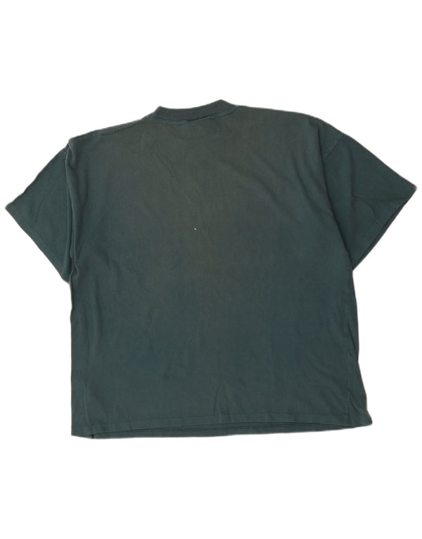 The Sweater Shop Herre T-Shirt Top 2XL Grøn Bomuld